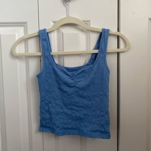 American Eagle Blue Tank Top Small
